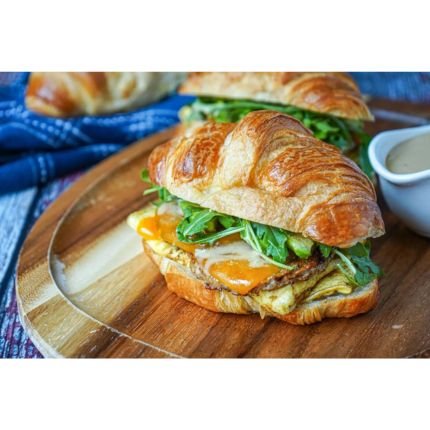 Eggs & Cheese on Croissant